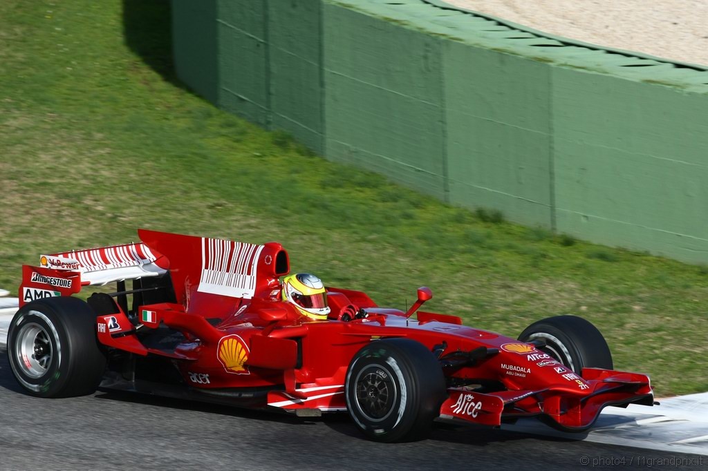 Test Ferrari F2008 Italian F3 Drivers Vallelunga